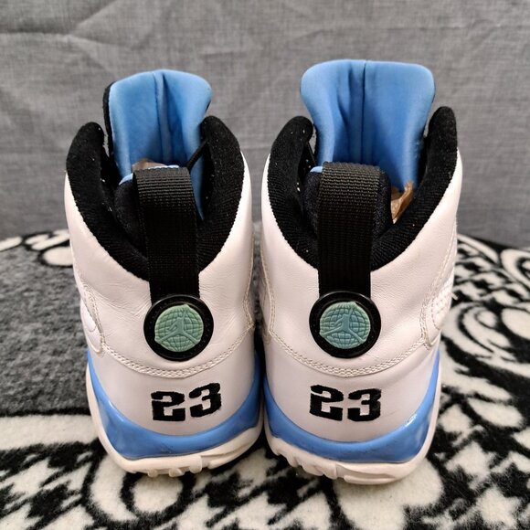 %Size 11 Nike Air Jordan 9 Retro 2010 Powder Blue Men AJ23 main image 11